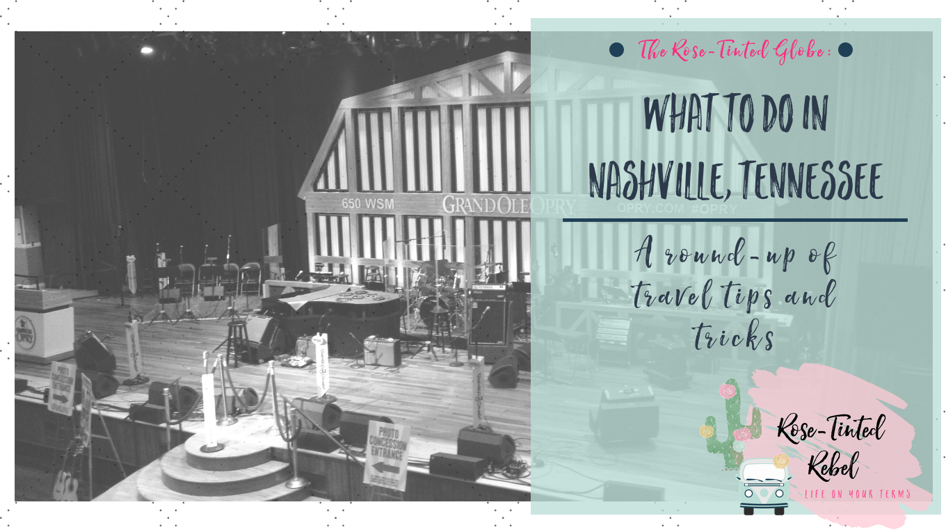 Nashville itinerary, trip to Tennessee