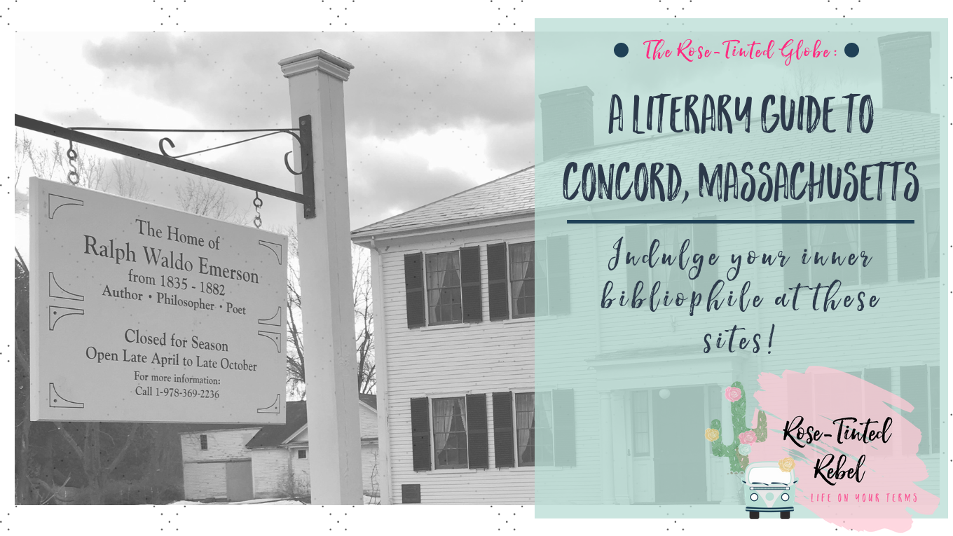 author sites in concord, literary travels concord